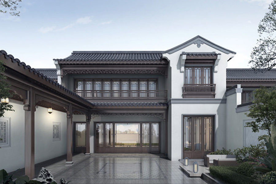 Xuancheng Muxihe Mansion – 창문 및 문 응용 프로젝트